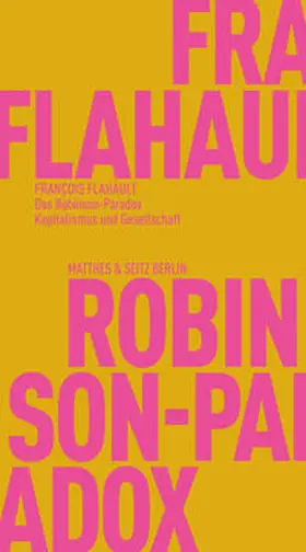 Flahault |  Das Robinson-Paradox | Buch |  Sack Fachmedien