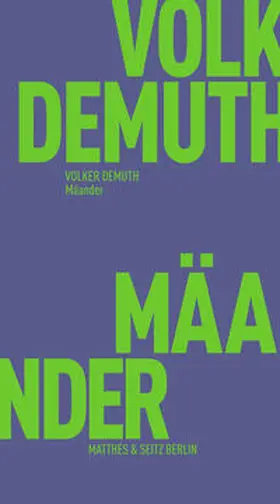 Demuth |  Mäander | Buch |  Sack Fachmedien
