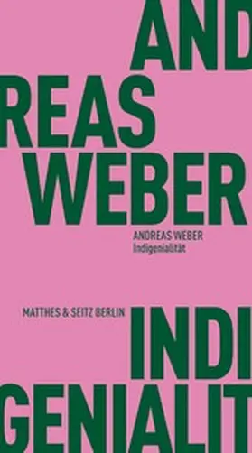 Weber |  Indigenialität | eBook | Sack Fachmedien