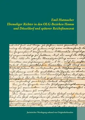 Henke |  Emil Hutmacher | Buch |  Sack Fachmedien