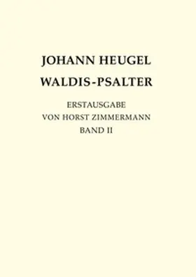 Zimmermann |  Johann Heugel: Waldis-Psalter | Buch |  Sack Fachmedien