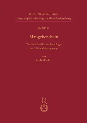 Recker |  Maßgebendsein | Buch |  Sack Fachmedien