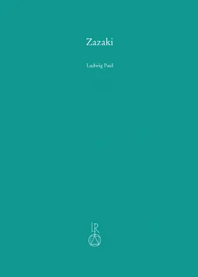 Paul |  Zazaki | Buch |  Sack Fachmedien