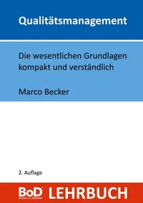 Becker |  Qualitätsmanagement | Buch |  Sack Fachmedien