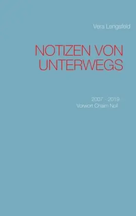 Lengsfeld |  Notizen von unterwegs | Buch |  Sack Fachmedien