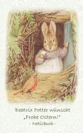 Potter |  Beatrix Potter wünscht "Frohe Ostern!" Notizbuch ( Peter Hase ) | Buch |  Sack Fachmedien