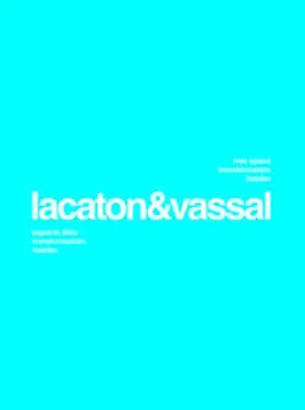 Puente |  Lacaton & Vassal. Free space, transformation, habiter | Buch |  Sack Fachmedien