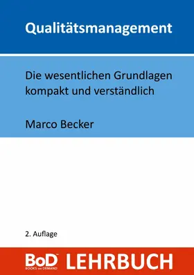 Becker |  Qualitätsmanagement | eBook | Sack Fachmedien