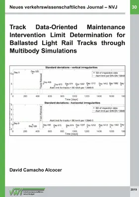 Camacho Alcocer |  Track Data-Oriented Maintenance Intervention Limit Determination for Ballasted Light Rail Tracks through Multibody Simulations | eBook | Sack Fachmedien