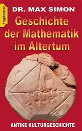 Simon |  Geschichte der Mathematik im Altertum | eBook | Sack Fachmedien