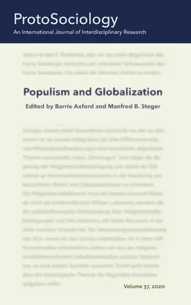 Axford / Steger |  Populism and Globalization | eBook | Sack Fachmedien