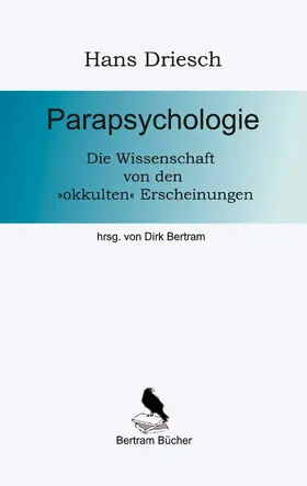 Driesch / Bertram |  Parapsychologie | eBook | Sack Fachmedien
