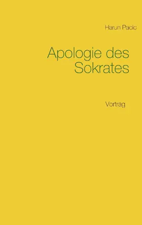 Pacic |  Apologie des Sokrates | eBook | Sack Fachmedien