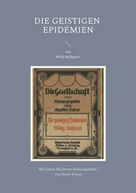 Hellpach / Schott |  Die geistigen Epidemien | Buch |  Sack Fachmedien