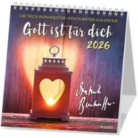 Bonhoeffer |  Gott ist für dich 2026 | Sonstiges |  Sack Fachmedien