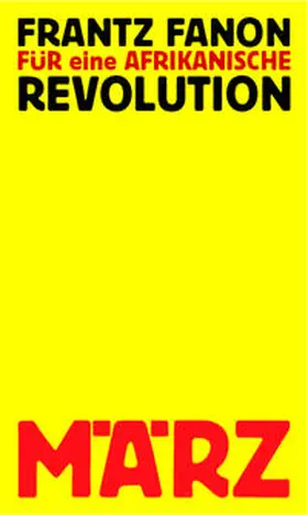 Fanon / Kalender |  Für eine afrikanische Revolution | Buch |  Sack Fachmedien