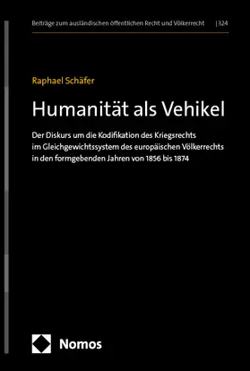 Schäfer | Humanität als Vehikel | Buch | 978-3-7560-0051-7 | sack.de