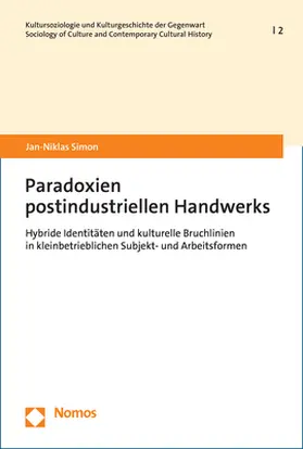 Simon |  Paradoxien postindustriellen Handwerks | Buch |  Sack Fachmedien