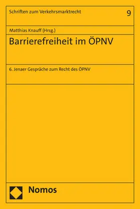 Knauff |  Barrierefreiheit im ÖPNV | Buch |  Sack Fachmedien