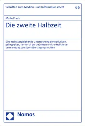 Frank |  Die zweite Halbzeit | Buch |  Sack Fachmedien