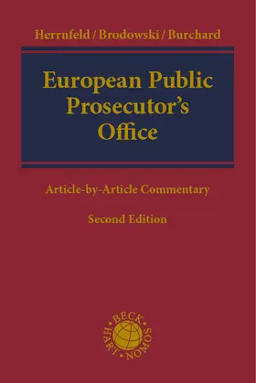 Herrnfeld / Brodowski / Burchard |  European Public Prosecutor's Office | Buch |  Sack Fachmedien