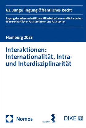 Bahmer / Barth / Franz |  Interaktionen: Internationalität, Intra- und Interdisziplinarität | Buch |  Sack Fachmedien