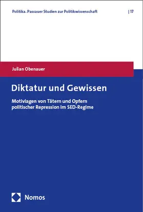 Obenauer | Diktatur und Gewissen | Buch | 978-3-7560-0645-8 | sack.de