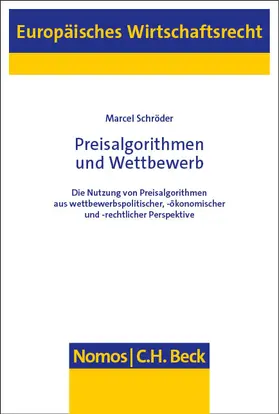 Schröder |  Preisalgorithmen und Wettbewerb | Buch |  Sack Fachmedien