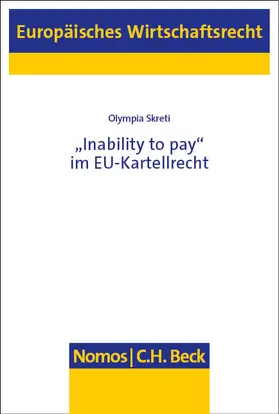 Skreti |  „Inability to pay" im EU-Kartellrecht | Buch |  Sack Fachmedien