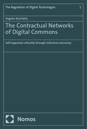 Kornilakis / Korne¯lake¯s |  The Contractual Networks of Digital Commons | Buch |  Sack Fachmedien