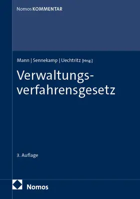 Mann / Sennekamp / Uechtritz |  Verwaltungsverfahrensgesetz | Buch |  Sack Fachmedien