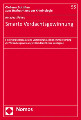 Peters | Smarte Verdachtsgewinnung | Buch | 978-3-7560-1113-1 | www2.sack.de