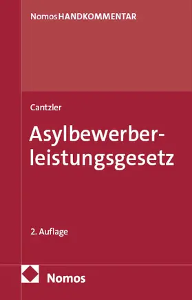 Cantzler |  Asylbewerberleistungsgesetz | Buch |  Sack Fachmedien
