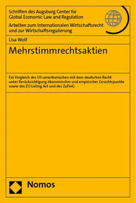 Wolf |  Mehrstimmrechtsaktien | Buch |  Sack Fachmedien