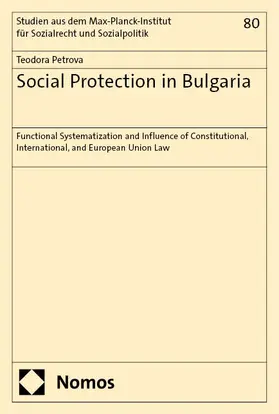 Petrova |  Social Protection in Bulgaria | Buch |  Sack Fachmedien