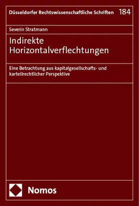 Stratmann |  Indirekte Horizontalverflechtungen | Buch |  Sack Fachmedien