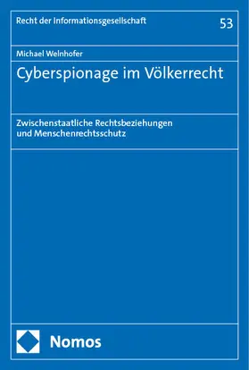 Welnhofer |  Cyberspionage im Völkerrecht | Buch |  Sack Fachmedien