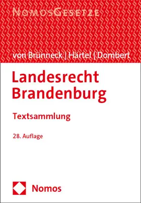 von Brünneck / Härtel / Dombert |  Landesrecht Brandenburg | Buch |  Sack Fachmedien