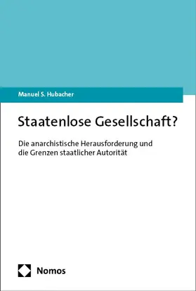 Hubacher |  Staatenlose Gesellschaft? | Buch |  Sack Fachmedien