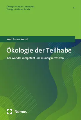 Wendt |  Ökologie der Teilhabe | Buch |  Sack Fachmedien