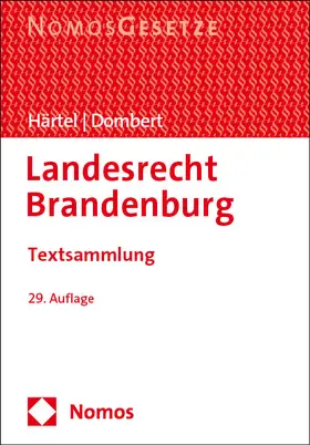 Härtel / Dombert |  Landesrecht Brandenburg | Buch |  Sack Fachmedien