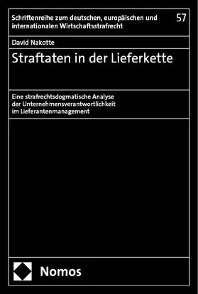 Nakotte |  Straftaten in der Lieferkette | Buch |  Sack Fachmedien