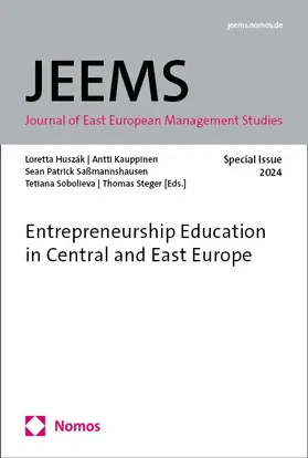 Huszák / Kauppinen / Saßmannshausen |  Entrepreneurship Education in Central and East Europe | Buch |  Sack Fachmedien