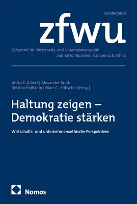 Albert / Brink / Hollstein |  Haltung zeigen - Demokratie stärken | Buch |  Sack Fachmedien