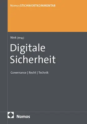 Nink |  StichwortKommentar Digitale Sicherheit | Buch |  Sack Fachmedien