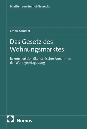 Sammet | Das Gesetz des Wohnungsmarktes | Buch | 978-3-7560-3332-4 | sack.de