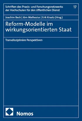 Beck / Mathesius / Kraatz |  Reform-Modelle im wirkungsorientierten Staat | Buch |  Sack Fachmedien