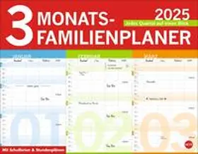  3-Monats-Familienplaner 2025 | Sonstiges |  Sack Fachmedien