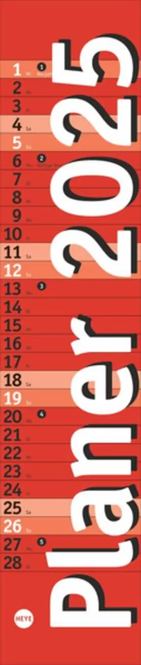 Langplaner mini, rot 2025 | Sonstiges | 978-3-7564-0636-4 | www2.sack.de