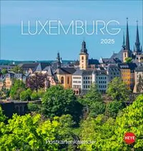  Luxemburg Postkartenkalender 2025 | Sonstiges |  Sack Fachmedien